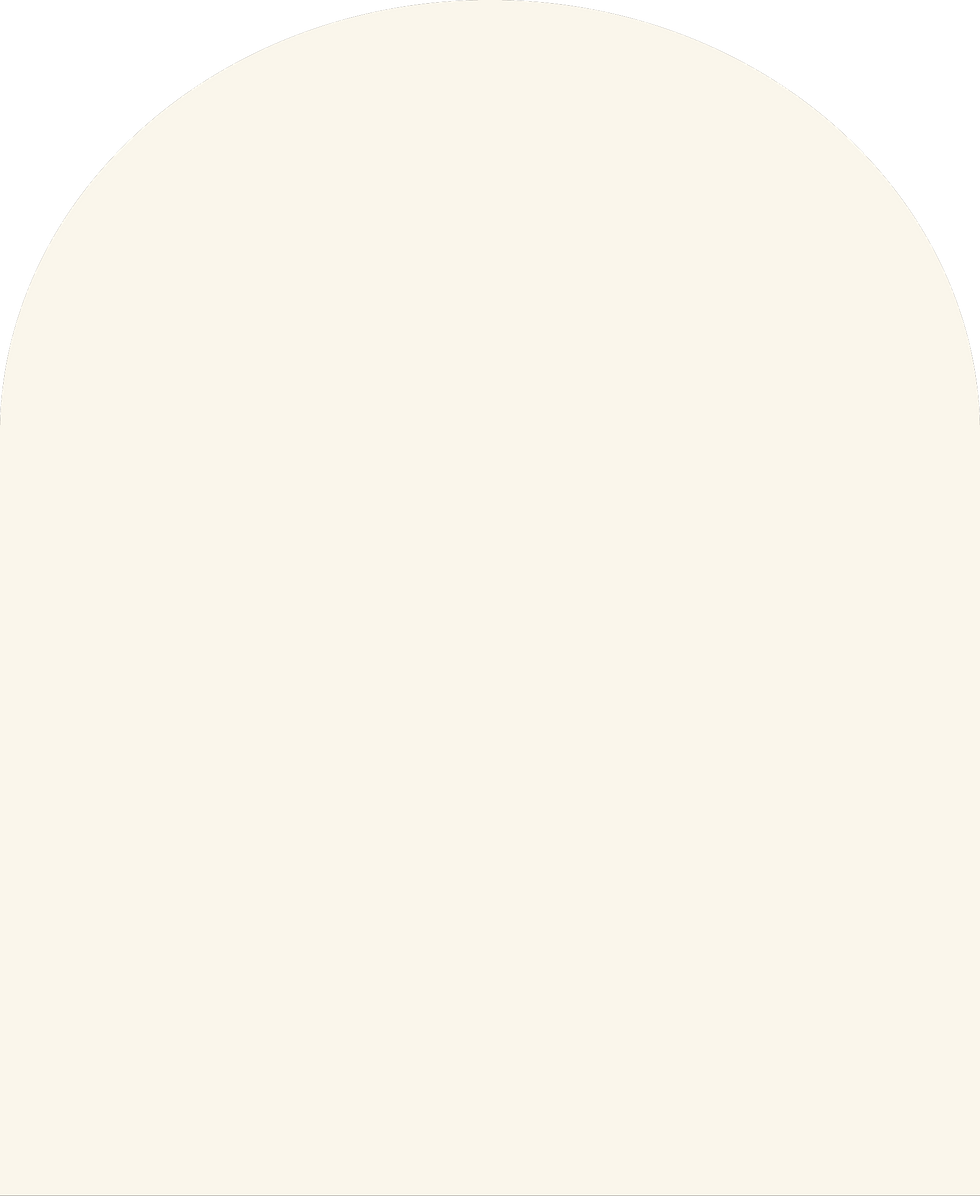 Digital mockup of an arch style envelope liner in a natural color.
