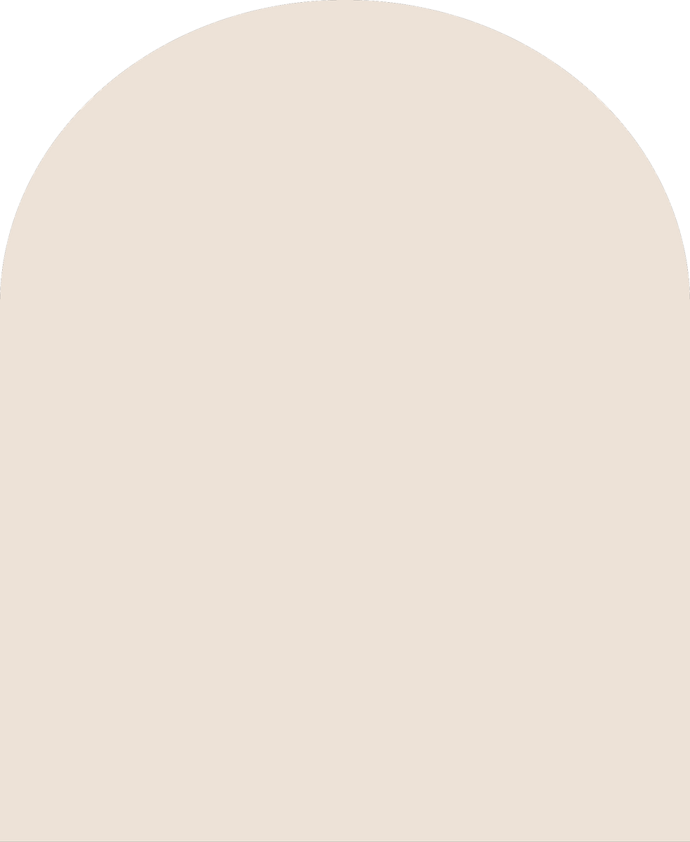 Digital mockup of an arch style envelope liner in a pinkish beige color.