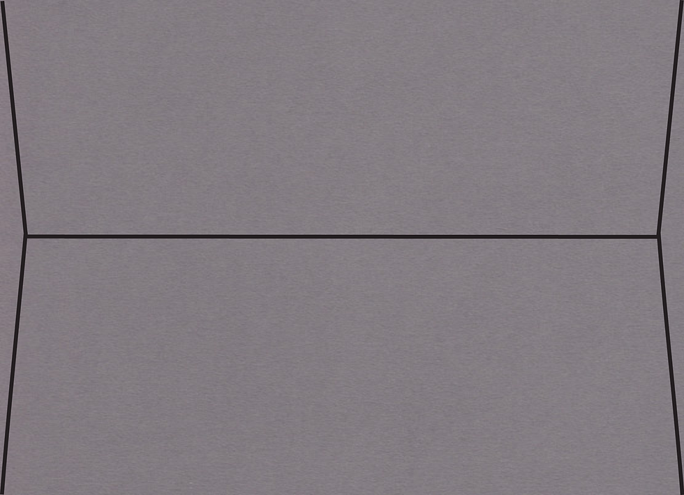 Blank Straight Envelopes Smoke (Set of 10) (Ungummed)