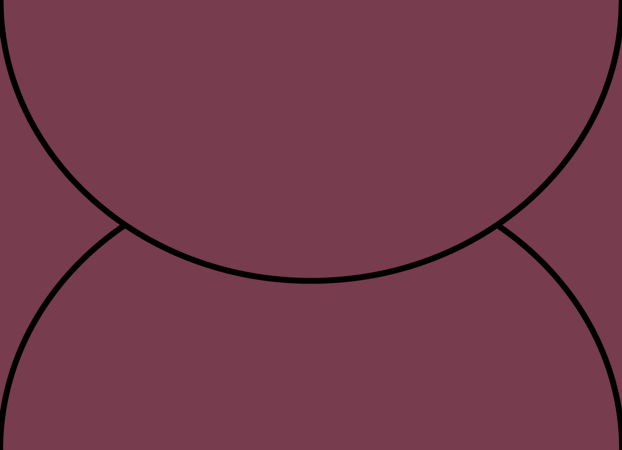 Digital mockup of a arch flap style wedding envelope in a burgundy color
