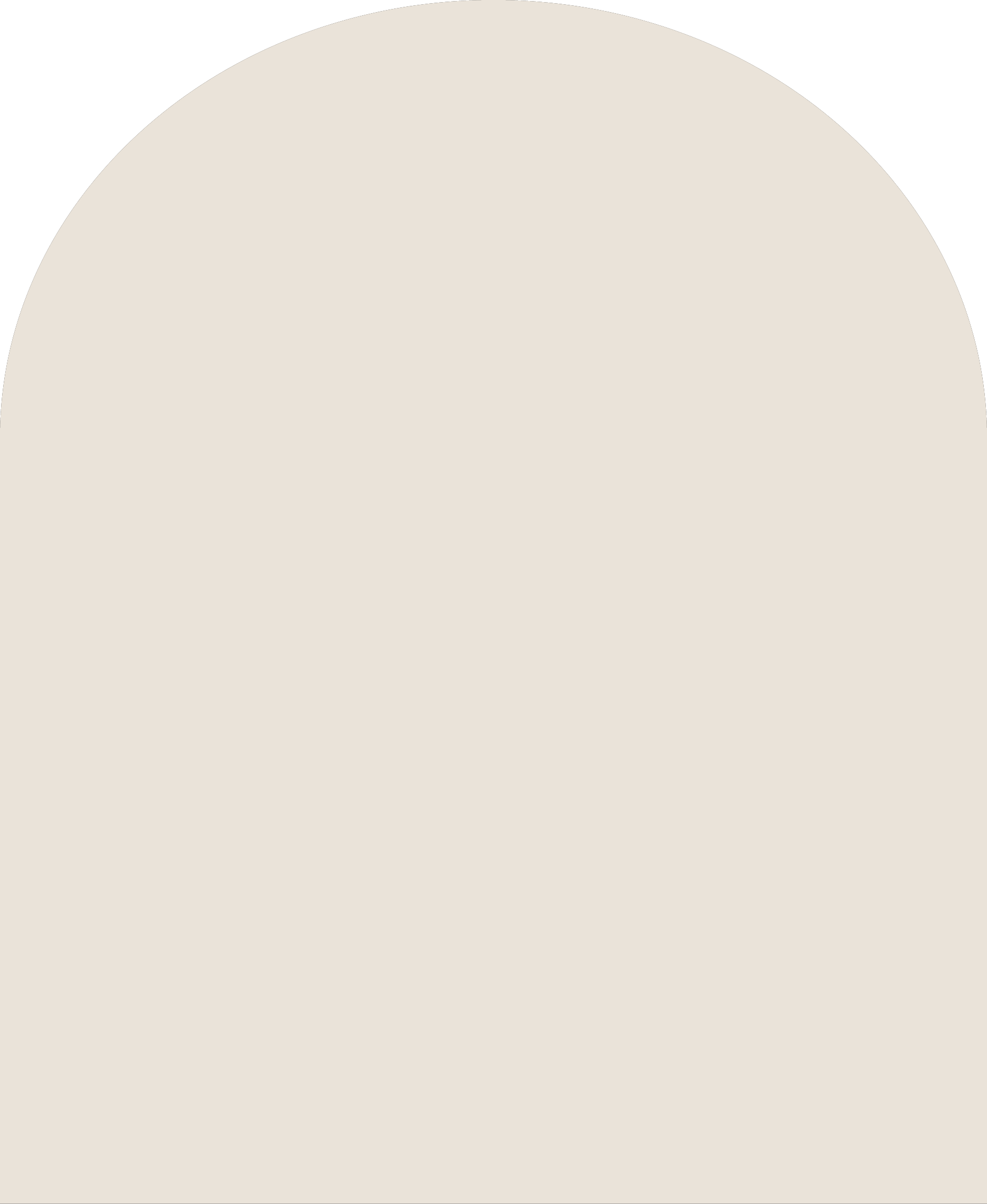 Digital mockup of an arch style envelope liner in a metallic quartz color.