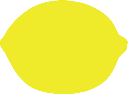 Digital mockup of a lemon style card in a yellow color