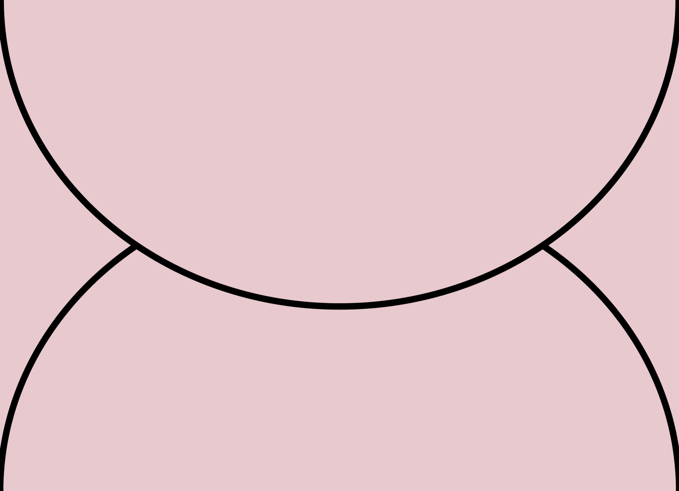 Digital mockup of a arch flap style wedding envelope in a muted pink color