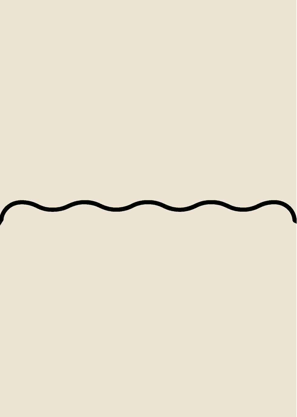 Thumbnail: Digital mockup of a wave style wedding invitation pocket in a metallic opal color.