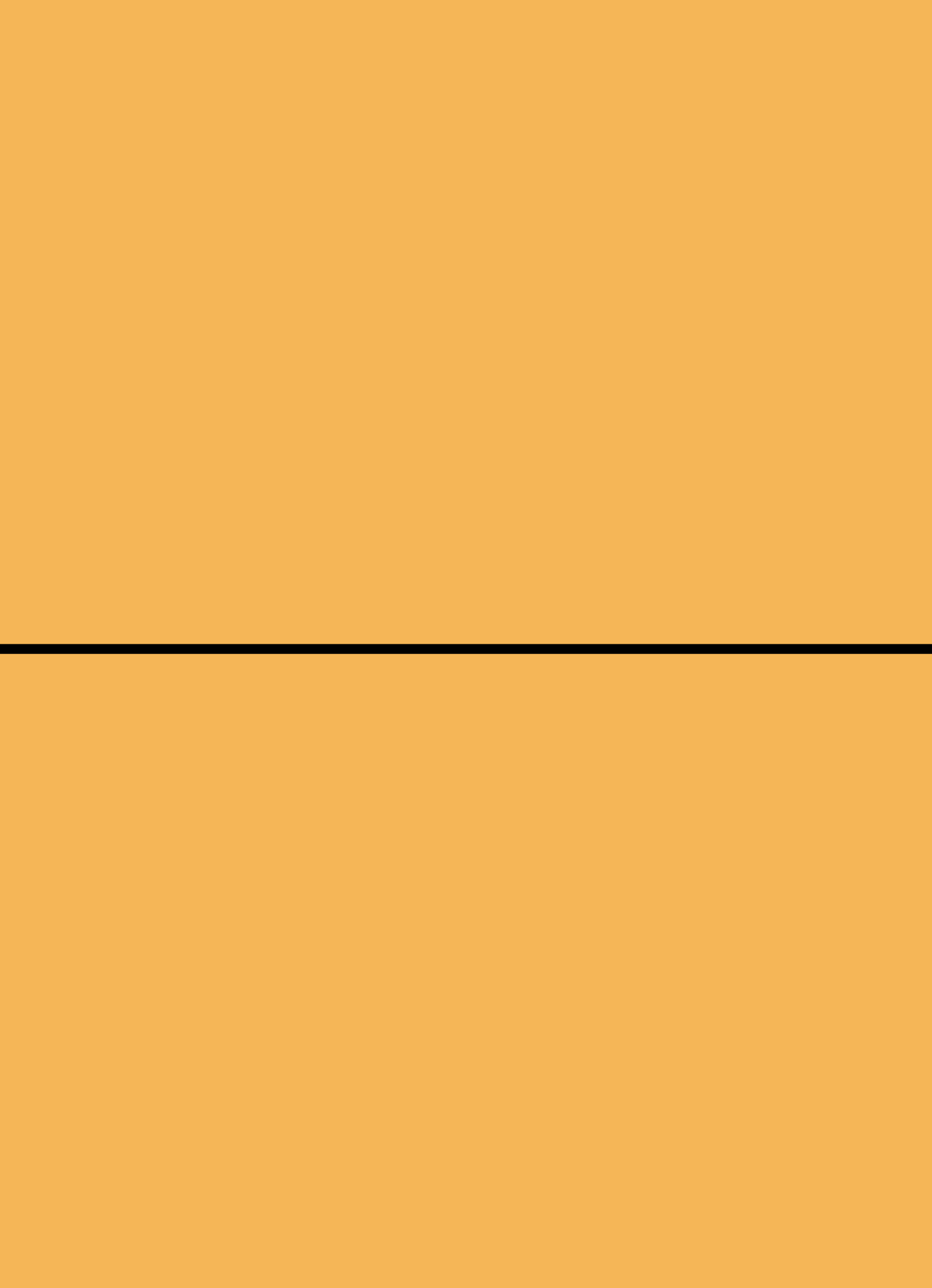 Digital mockup of an invitation straight style pocket in a yellow orange color.