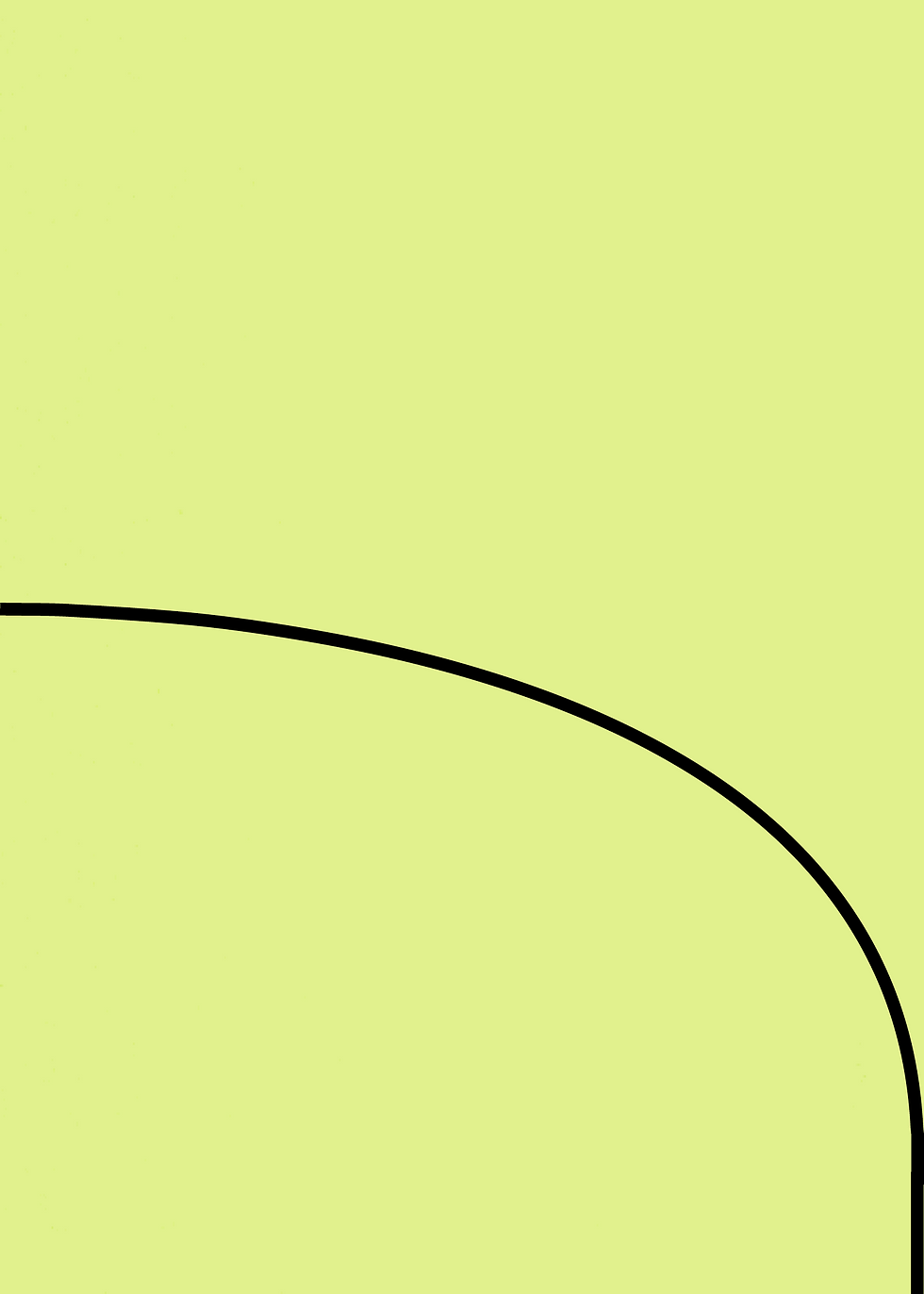 Digital mockup of a half arch style wedding invitation pocket in a key lime green color.