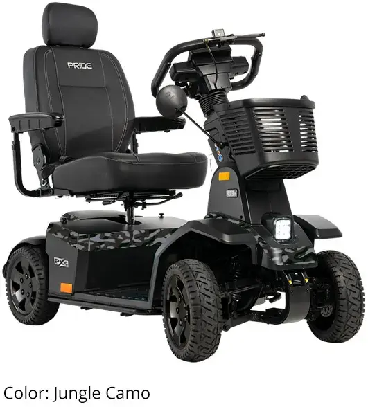 Thumbnail: Pride PX4 heavy-duty mobility scooter