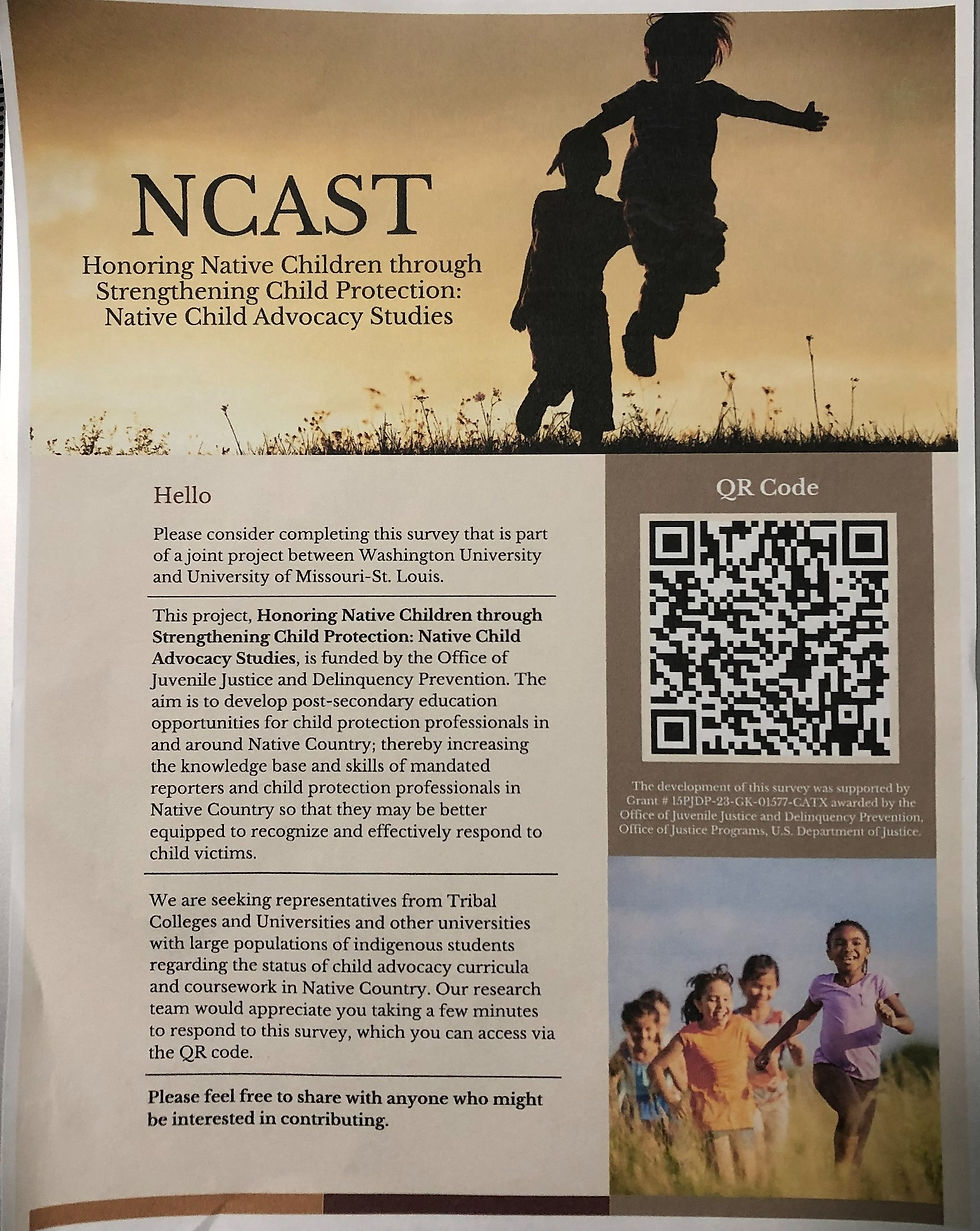 Honoring Native Children through Strengthening Child Protection: Native Child Advocacy Studies
