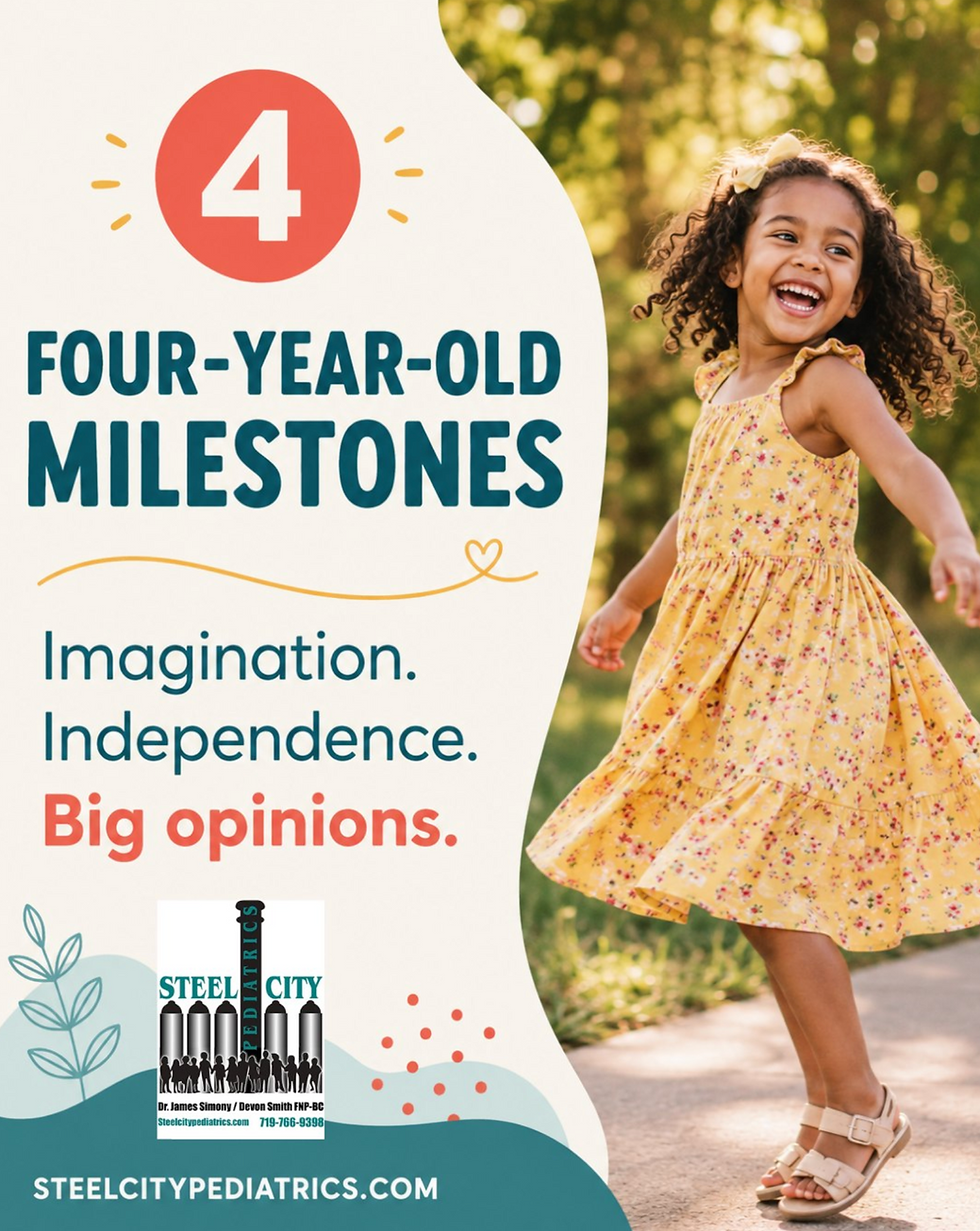 Four Year Old Milestones