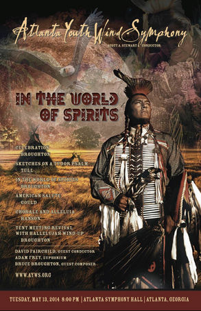 In The World of Spirits Concert Poster