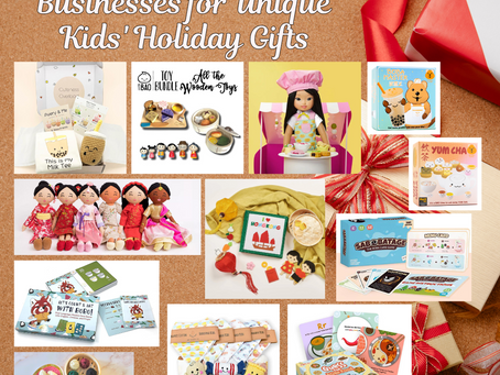 Asian-Owned Small Businesses for Unique Kids' Holiday Gifts