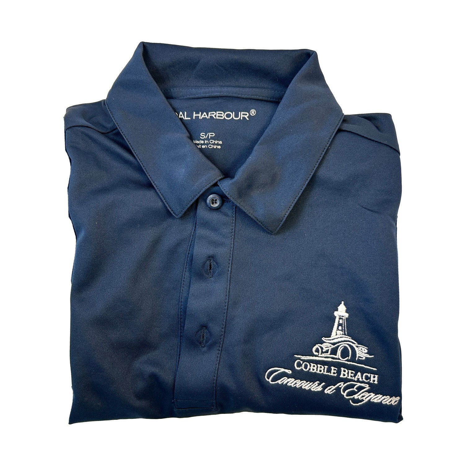 Concours d'Elegance Men's Navy Polo