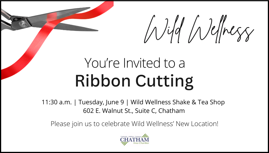 Ribbon Cutting for Wild Wellness Shake & Tea Shop