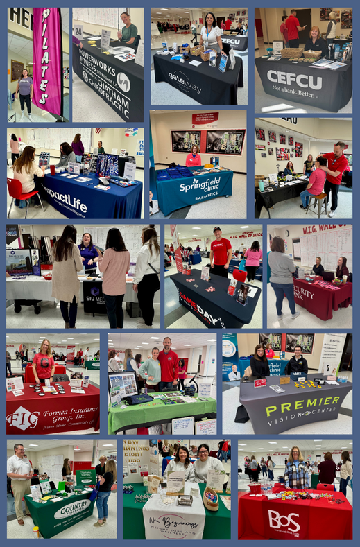 Ball-Chatham School District & Chatham Area Chamber Offered Health & Financial Wellness Fair to School Staff