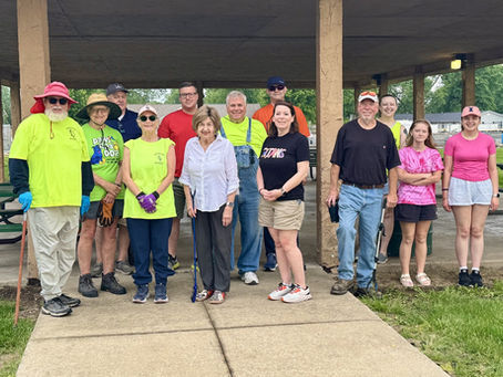 Village Clean Up Day Sponsored by the Chatham Area Chamber & Chatham Jaycees Held May 16