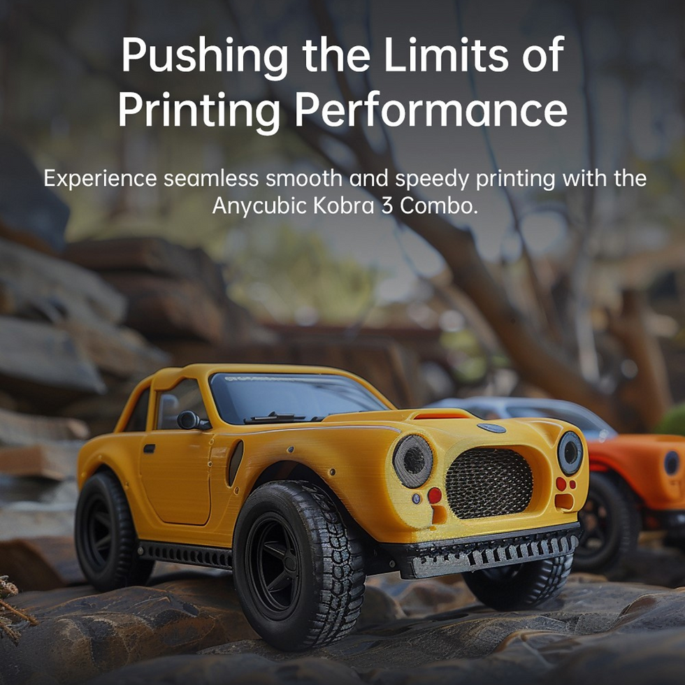 Thumbnail: Anycubic Kobra 3  Combo FDM 3D Printer