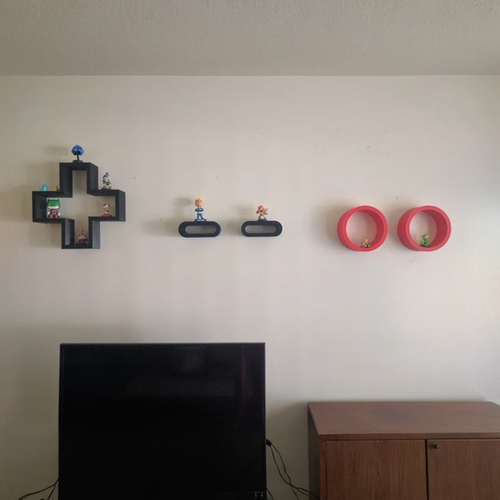 NES Controller Shelf | Shaping Ideas