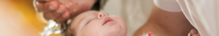 Baby-Taufe Zeremonie