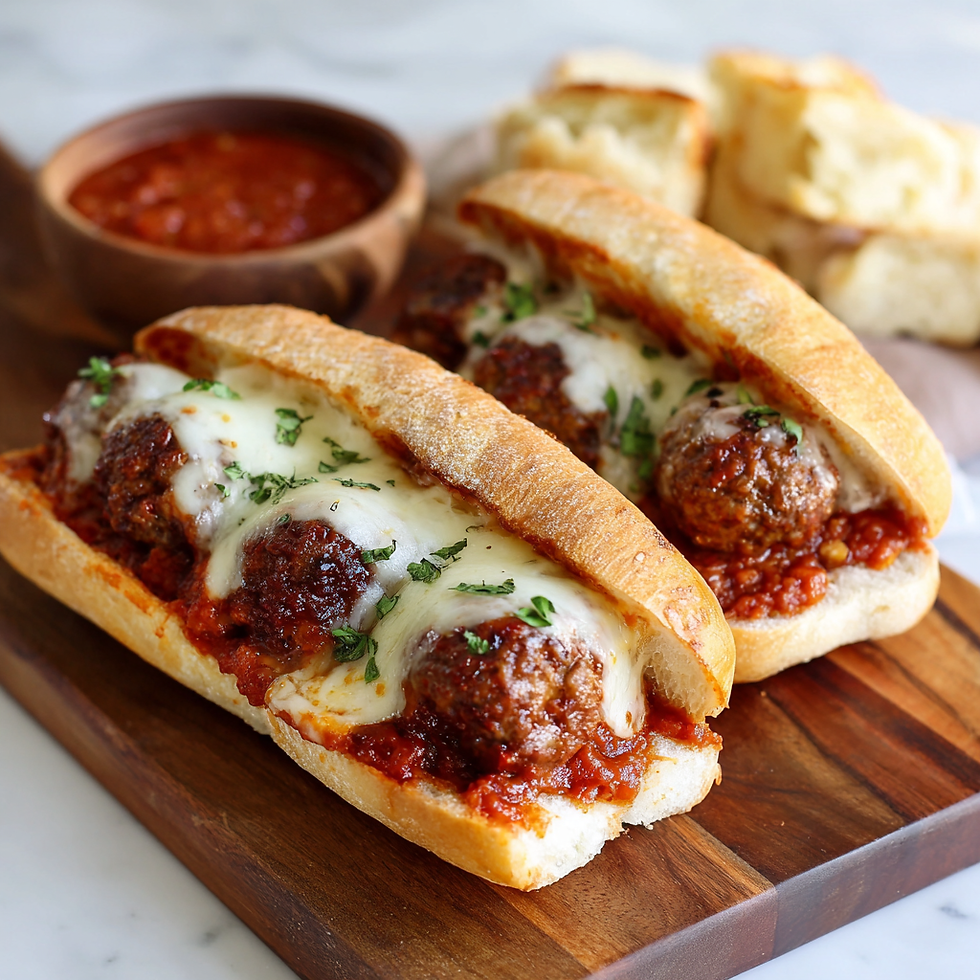 Beef Meatball Subs