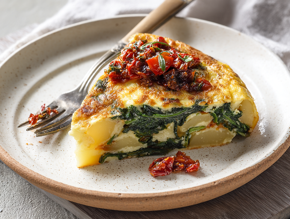 VEG: Spinach, Potato & Manchego Tortilla