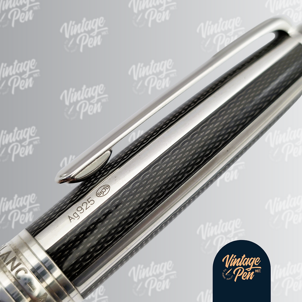 Montblanc Solitaire Fibre Guilloche 0.7mm Mechanical Pencil
