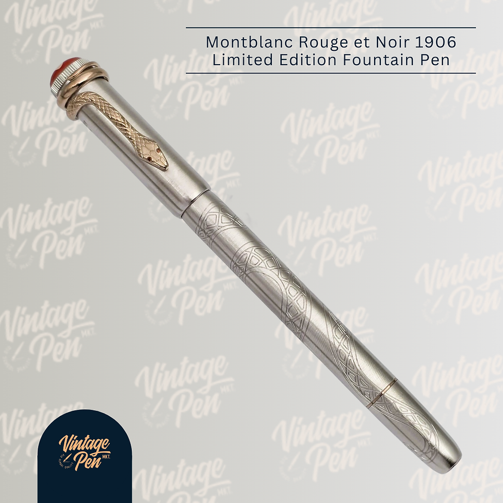 Montblanc Heritage Collection Rouge et Noir Limited Edition 1906 Fountain Pen