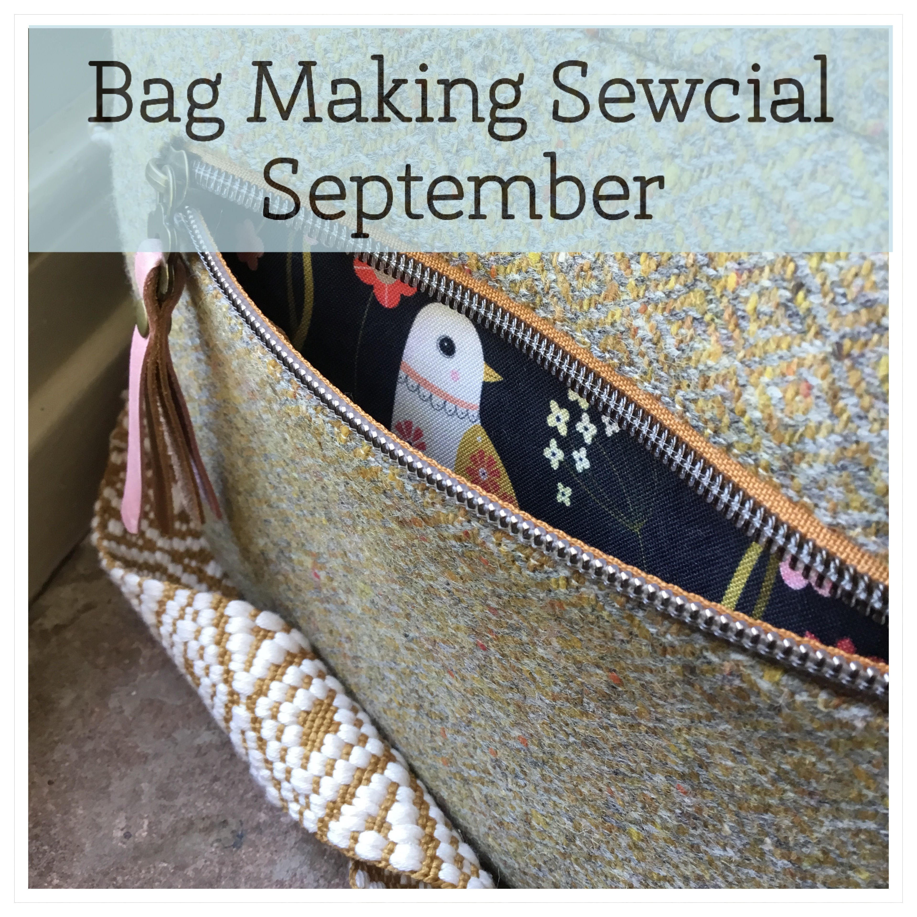 Bag Making Sewcial September 3rd