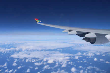South African Airbus A340-600; Atlantic Ocean
