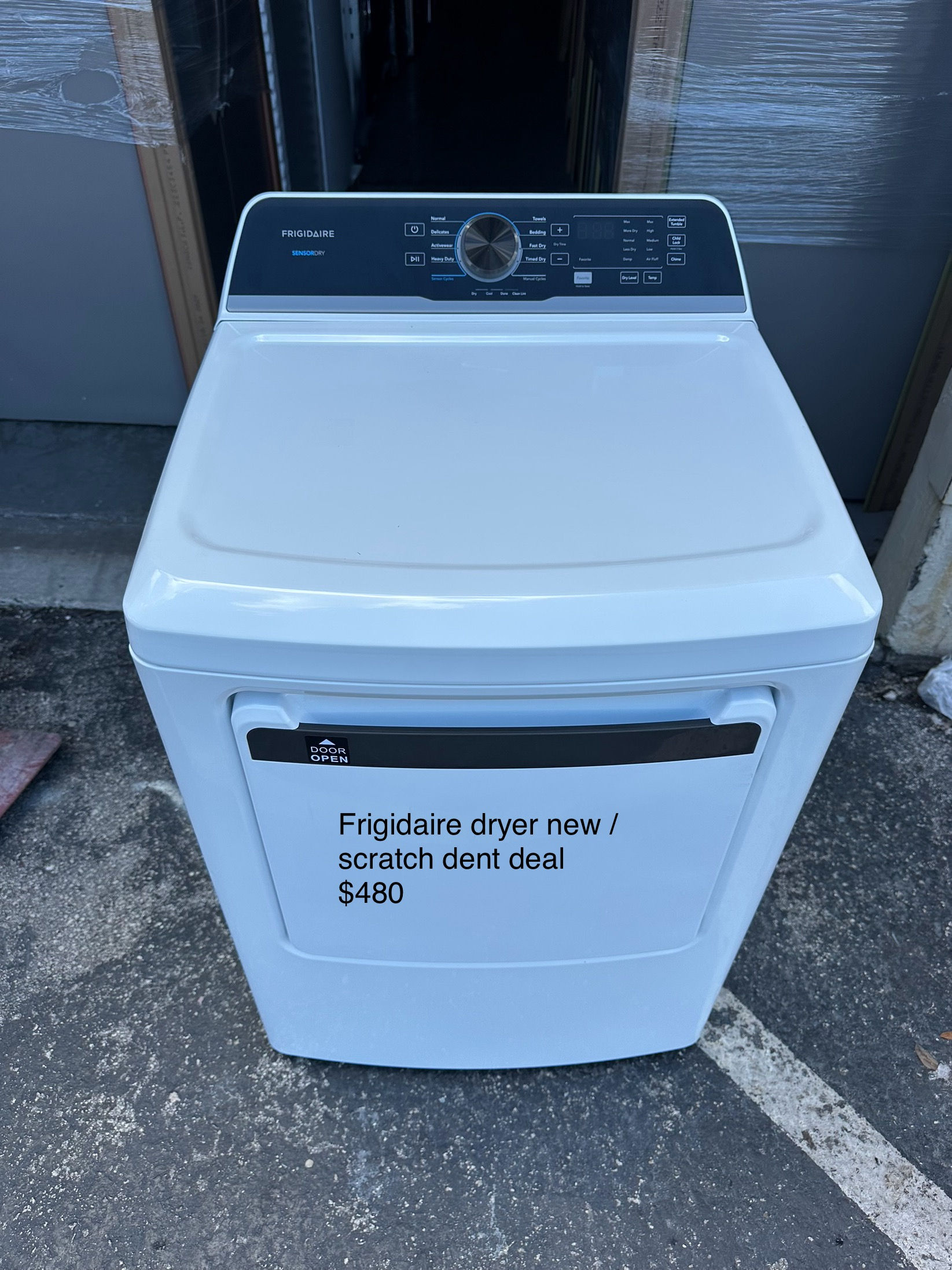 Frigidaire dryer