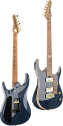 Soryn Architect guitars, front and back