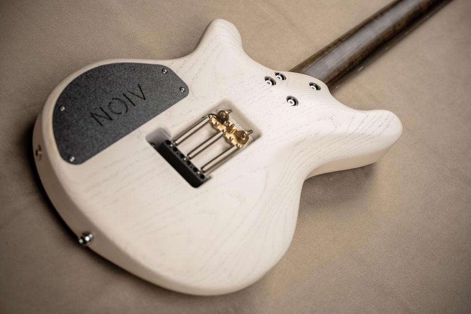 Back of a Tetro Aion Guitar