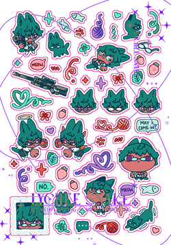 Sticker Sheet Koana