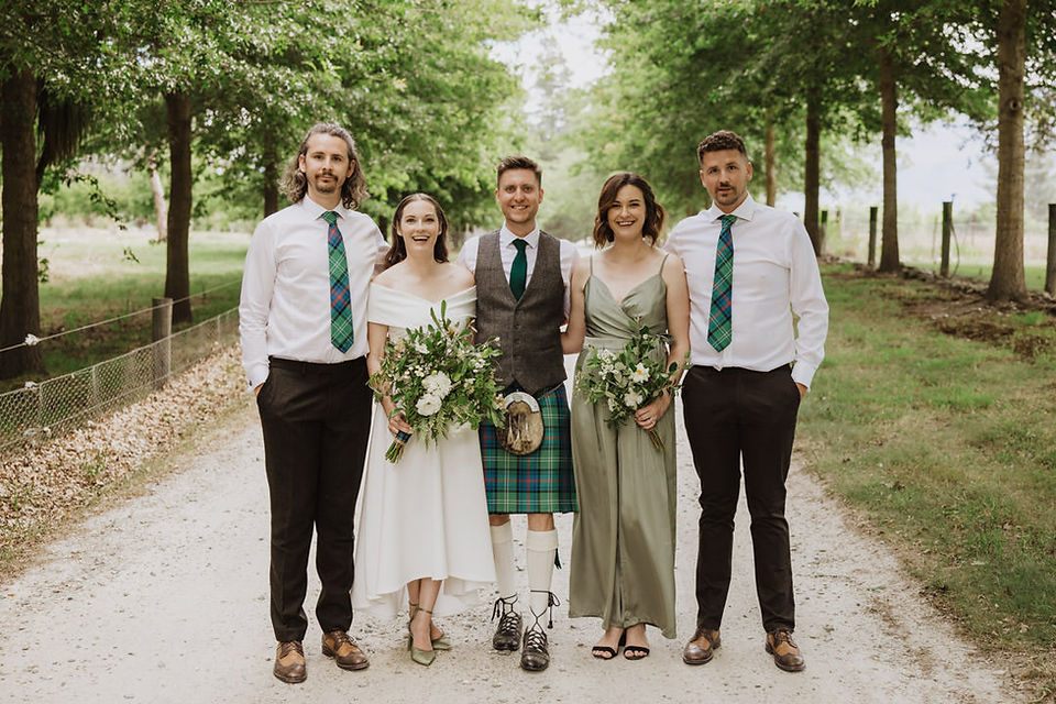 Summer wedding at Maple Lodge in Wanaka