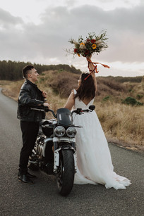 Motorbike Wedding in Invercargill