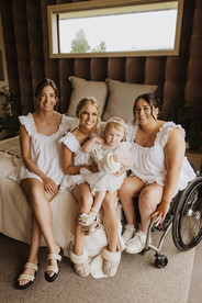 Backyard + Riverton Rocks wedding in Winton