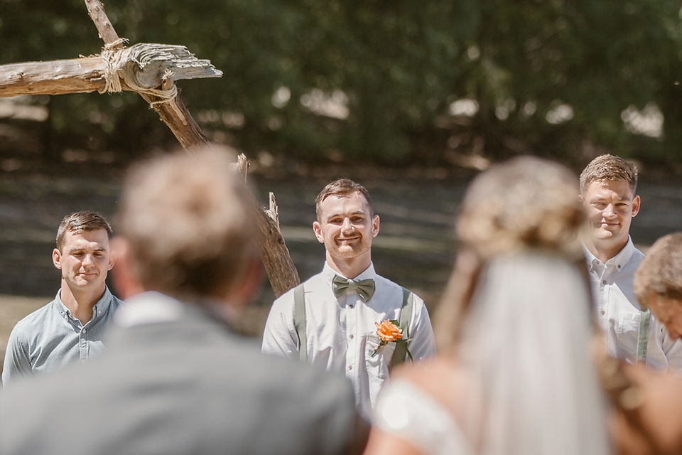 Wedding at Lowburn Outlet in Cromwell