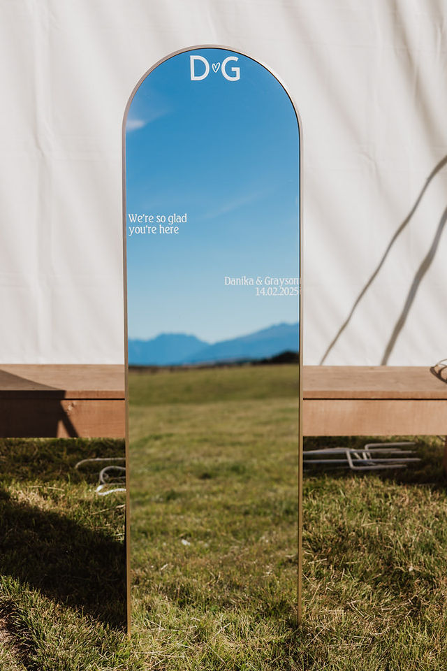 Te Anau farm and marquee wedding