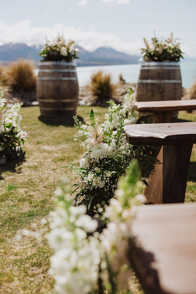 Lakestone Lodge wedding at Lake Pukaki