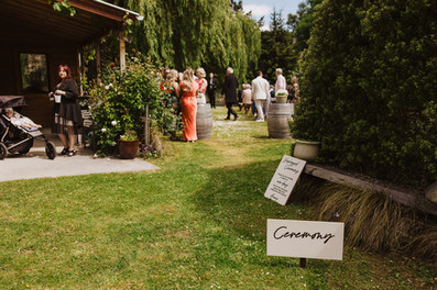 Alexandra backyard wedding in Central Otago
