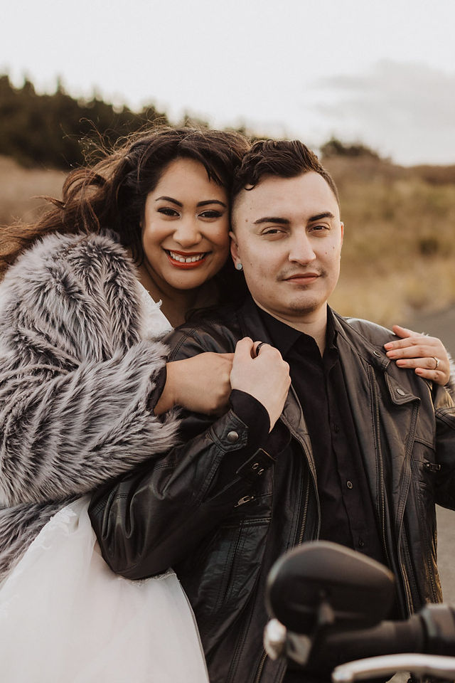 Motorbike Wedding in Invercargill