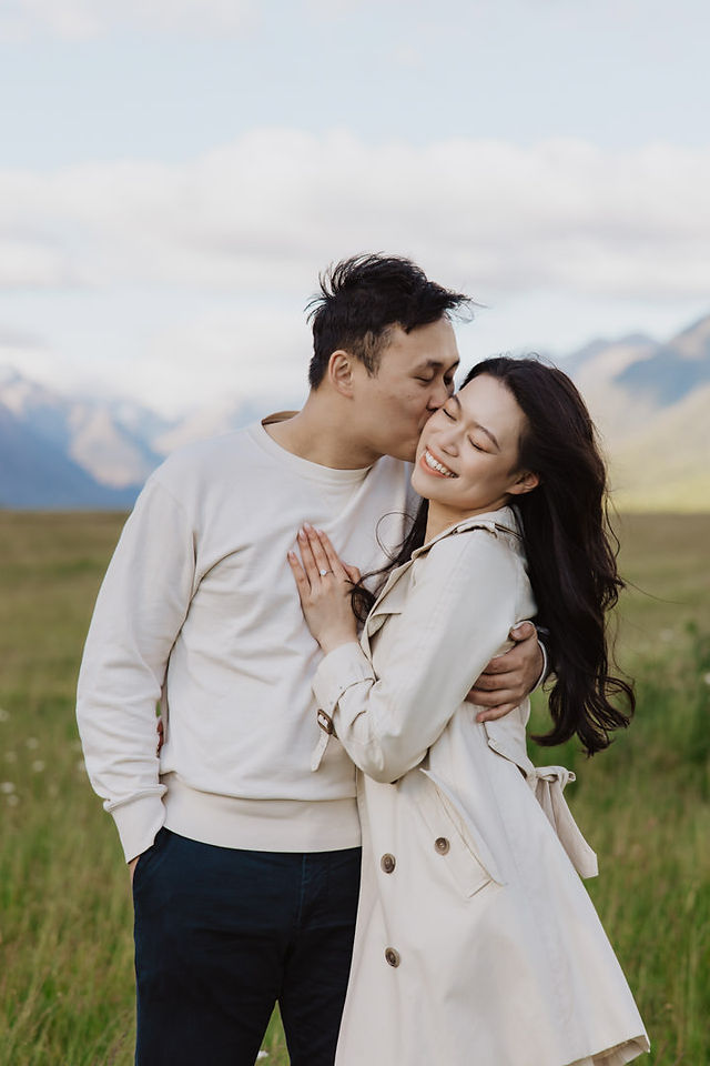 Surprise proposal at Eglinton Valley