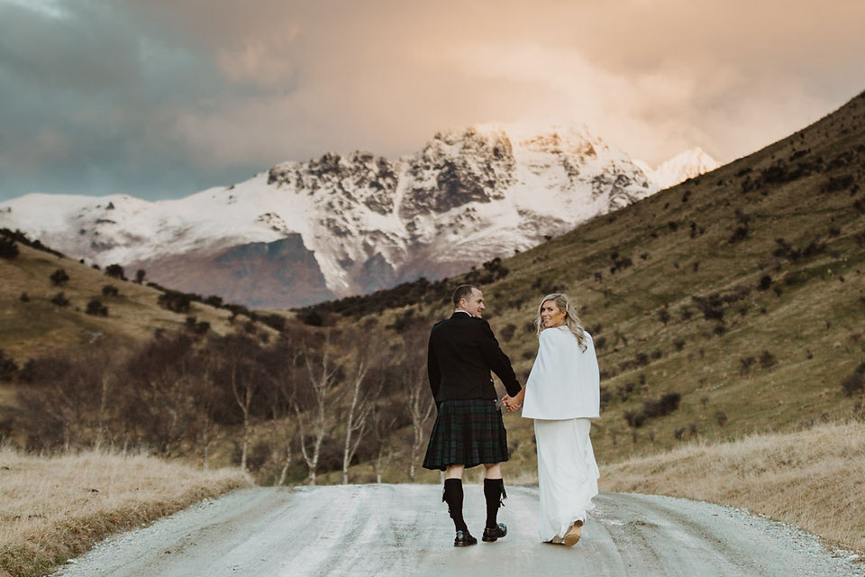 Queenstown winter wedding at Kamana Lakehouse