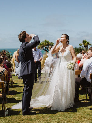 Kaka Point // Port Molyneux School Wedding