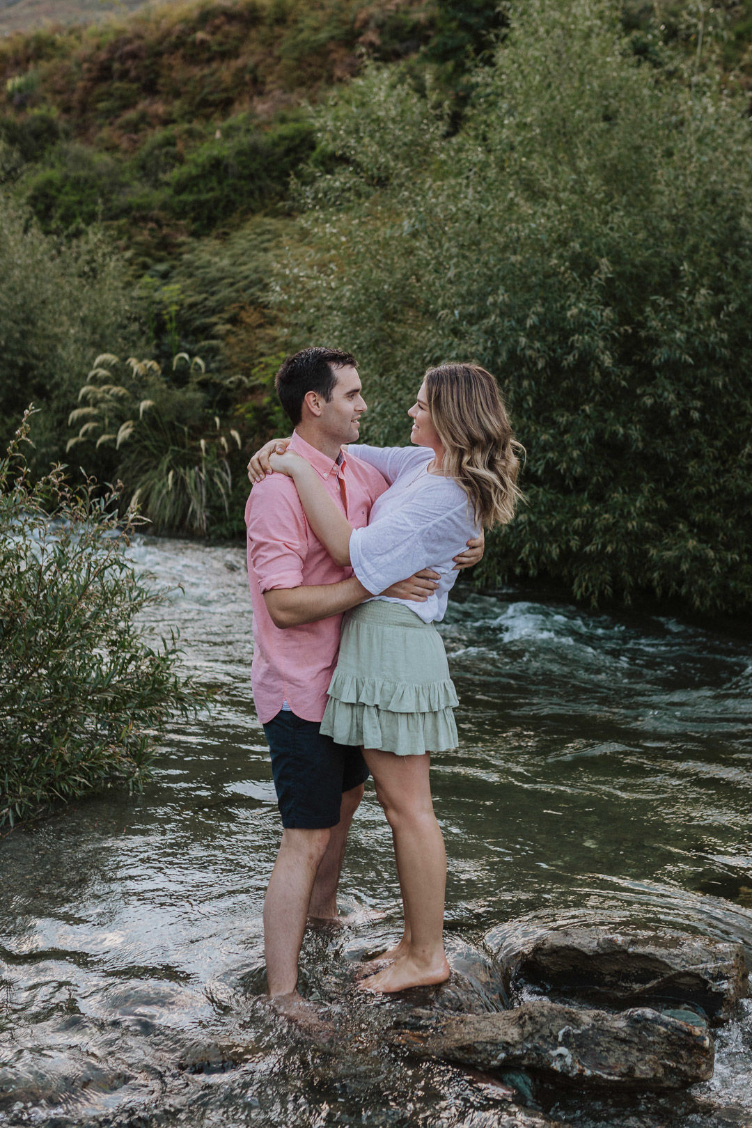 River Engagement Photos