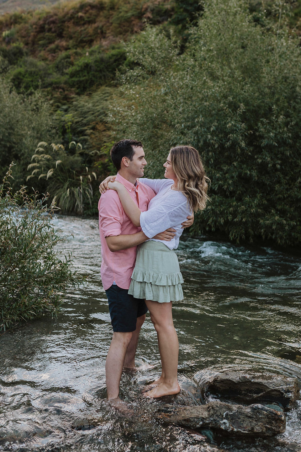River Engagement Photos