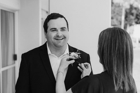 Helicopter elopement at Norwest Lakes in Fiordland