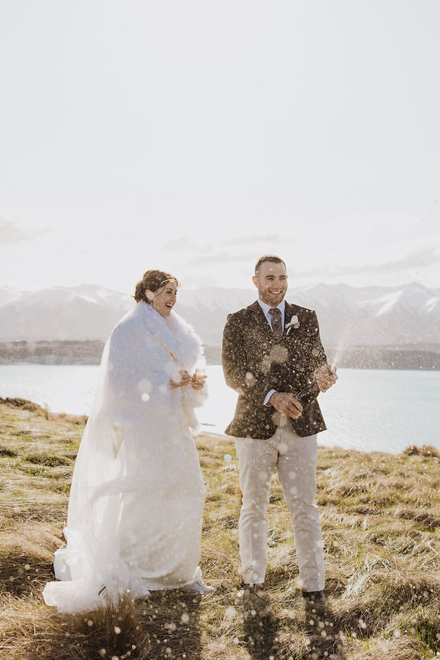 Lakestone Lodge wedding at Lake Pukaki