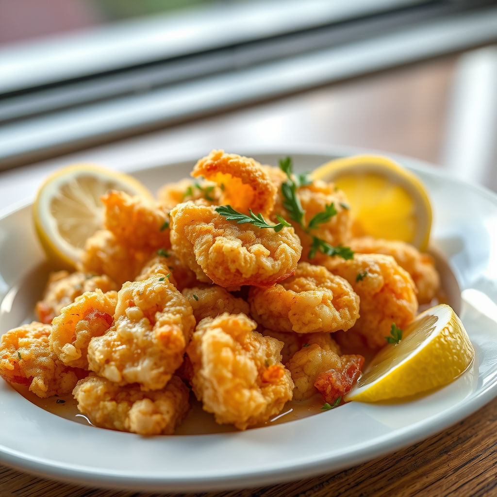 Battered Cuttle Fish | Wasana