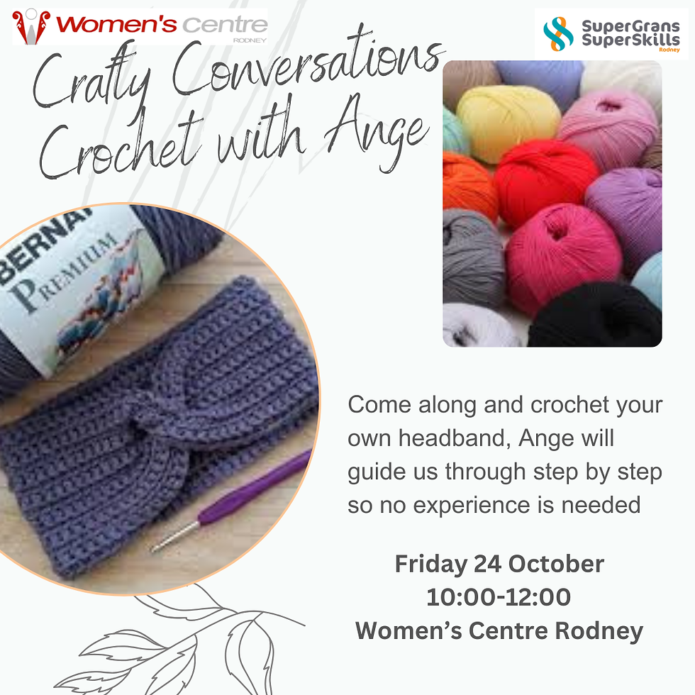Crafty Conversations- Crochet with Ange