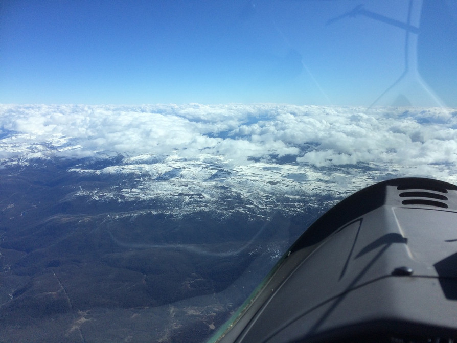Approaching main range in GZZ